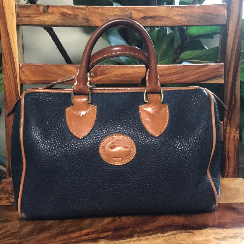 Vintage Dooney & Bourke Top Handle Satchel Bag
